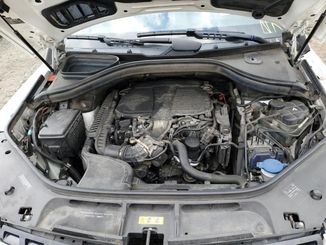 4JGDA5HB7EA357917 - 2014 MERCEDES-BENZ ML 350 4MATIC WHITE photo 12