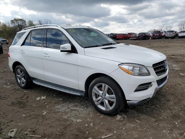 4JGDA5HB7EA357917 - 2014 MERCEDES-BENZ ML 350 4MATIC WHITE photo 4