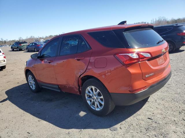 2GNAXHEV8L6240094 - 2020 CHEVROLET EQUINOX LS ORANGE photo 2