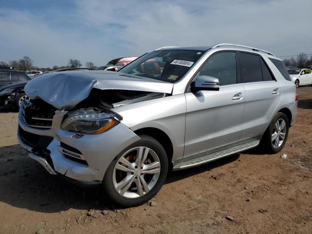 4JGDA5HB9DA116116 - 2013 MERCEDES-BENZ ML 350 4MATIC SILVER photo 1