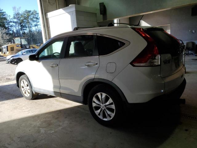 5J6RM4H73EL063971 - 2014 HONDA CR-V EXL WHITE photo 2