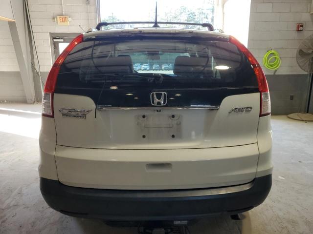 5J6RM4H73EL063971 - 2014 HONDA CR-V EXL WHITE photo 6