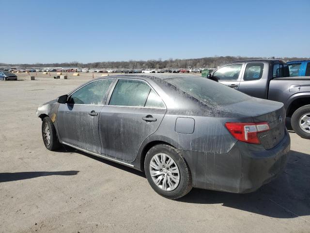 4T1BF1FK9CU066657 - 2012 TOYOTA CAMRY BASE GRAY photo 2