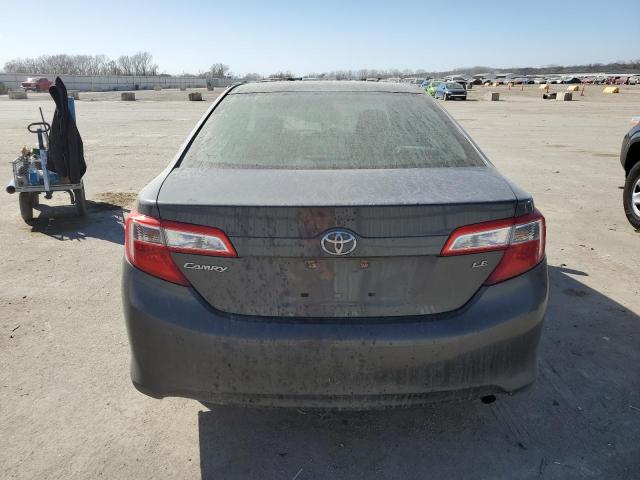 4T1BF1FK9CU066657 - 2012 TOYOTA CAMRY BASE GRAY photo 6