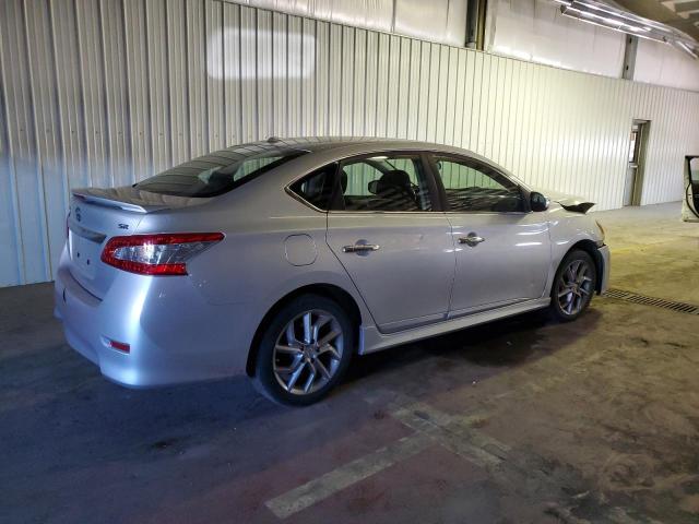 3N1AB7AP2FY357975 - 2015 NISSAN SENTRA S SILVER photo 3