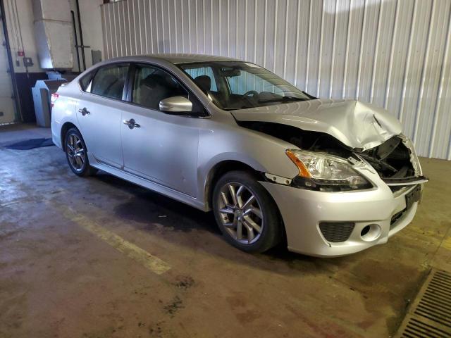 3N1AB7AP2FY357975 - 2015 NISSAN SENTRA S SILVER photo 4