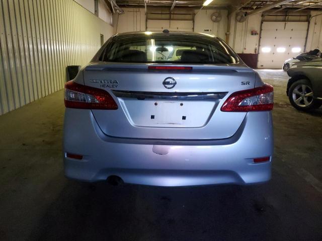 3N1AB7AP2FY357975 - 2015 NISSAN SENTRA S SILVER photo 6