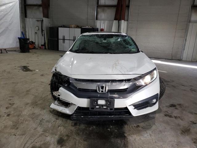 19XFC1F76GE212379 - 2016 HONDA CIVIC EXL WHITE photo 5