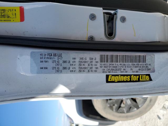 1C4PJMBX0JD619737 - 2018 JEEP CHEROKEE TRAILHAWK WHITE photo 13