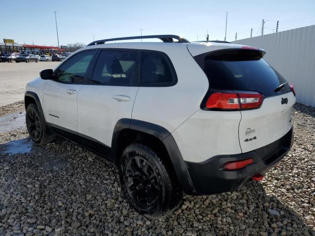 1C4PJMBX0JD619737 - 2018 JEEP CHEROKEE TRAILHAWK WHITE photo 2
