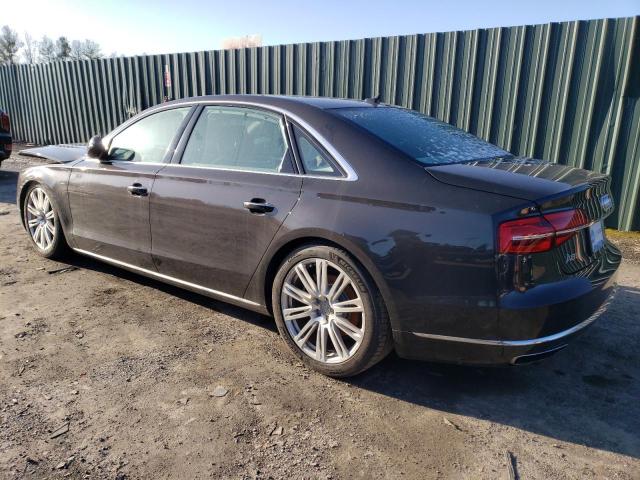 WAU34AFD5GN012060 - 2016 AUDI A8 L QUATTRO GRAY photo 2