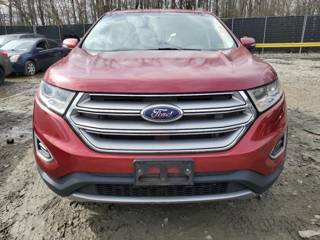 2FMTK3J8XFBB95217 - 2015 FORD EDGE SEL RED photo 5