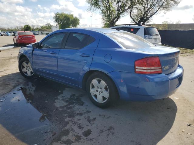 1B3LC46K68N161358 - 2008 DODGE AVENGER SE BLUE photo 2