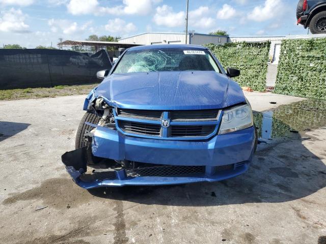 1B3LC46K68N161358 - 2008 DODGE AVENGER SE BLUE photo 5