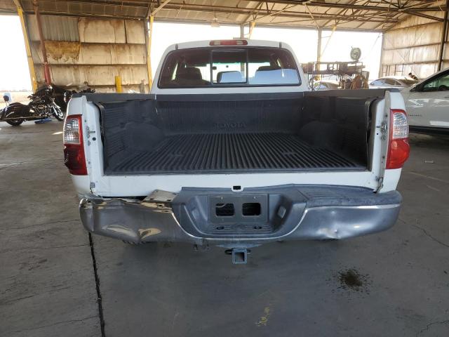 5TBRT34135S466702 - 2005 TOYOTA TUNDRA ACCESS CAB SR5 WHITE photo 6