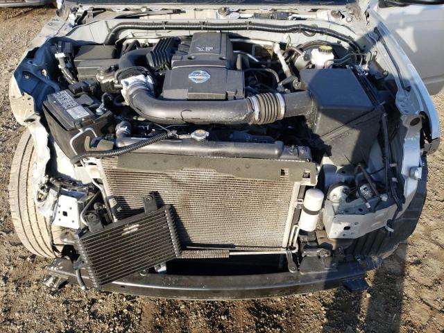 1N6AD0ERXKN792516 - 2019 NISSAN FRONTIER S SILVER photo 11