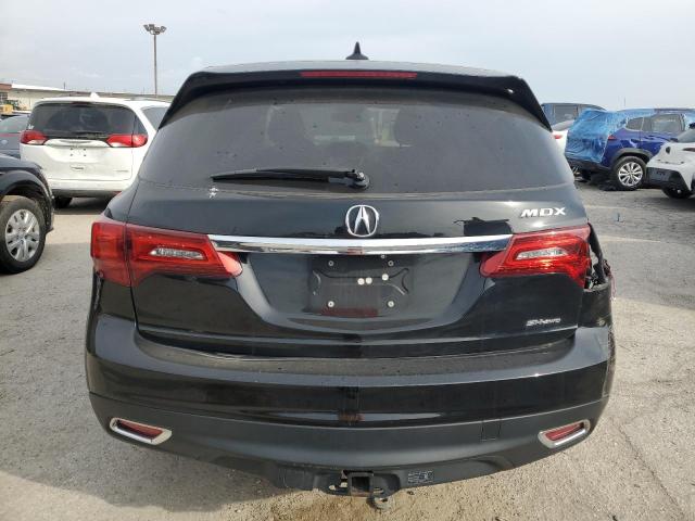 5FRYD4H45EB041978 - 2014 ACURA MDX TECHNOLOGY BLACK photo 6