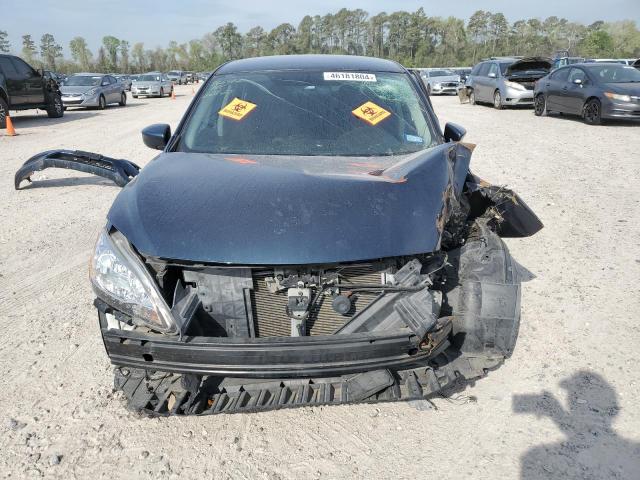 3N1AB7AP3EL687510 - 2014 NISSAN SENTRA S GRAY photo 5