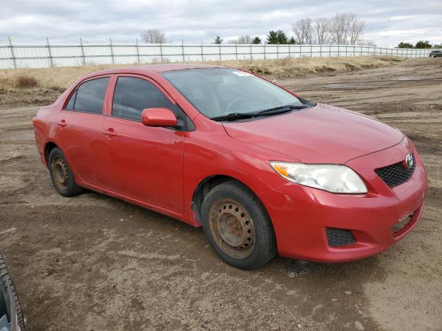 JTDBU4EE9AJ058113 - 2010 TOYOTA COROLLA BASE RED photo 4