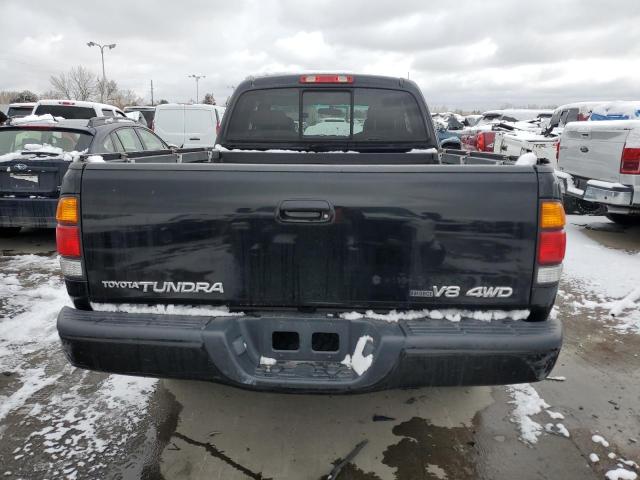 5TBBT48102S257480 - 2002 TOYOTA TUNDRA ACCESS CAB LIMITED BLACK photo 6