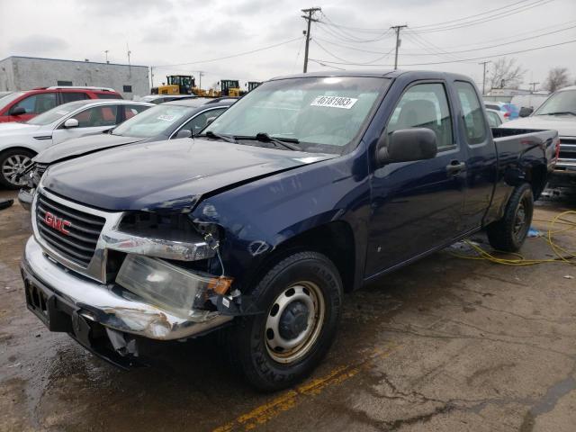 1GTCS199188154809 - 2008 GMC CANYON BLUE photo 1