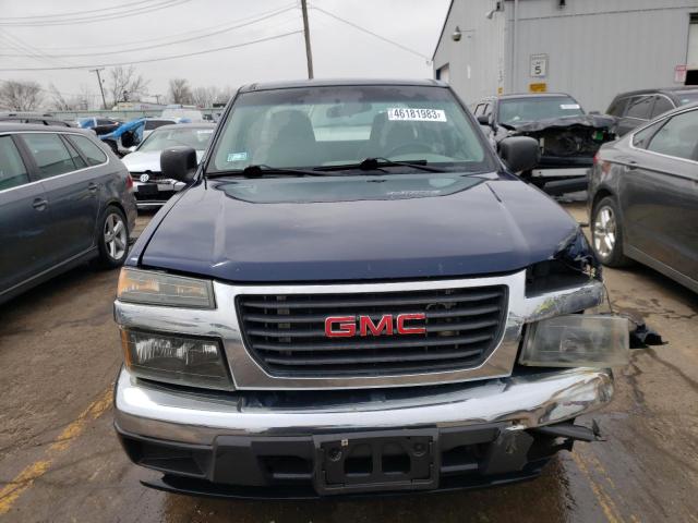 1GTCS199188154809 - 2008 GMC CANYON BLUE photo 5