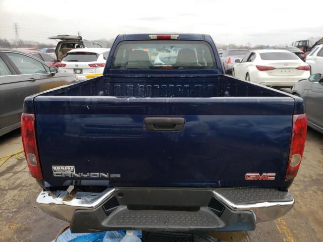 1GTCS199188154809 - 2008 GMC CANYON BLUE photo 6