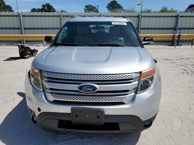 1FM5K7D84FGC02408 - 2015 FORD EXPLORER XLT SILVER photo 5