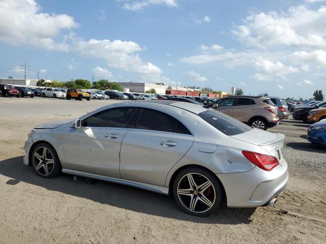 WDDSJ4EB6FN223619 - 2015 MERCEDES-BENZ CLA 250 SILVER photo 2