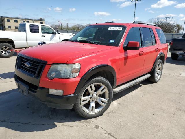 1FMEU6DE6AUA15739 - 2010 FORD EXPLORER XLT RED photo 1