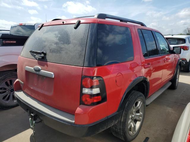 1FMEU6DE6AUA15739 - 2010 FORD EXPLORER XLT RED photo 3