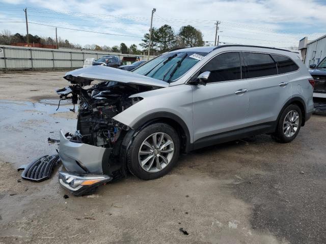 KM8SN4HF5JU257347 - 2018 HYUNDAI SANTA FE SE SILVER photo 1