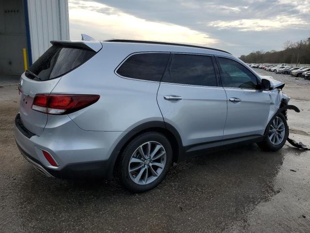 KM8SN4HF5JU257347 - 2018 HYUNDAI SANTA FE SE SILVER photo 3