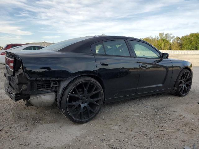 2C3CDXBG6EH174957 - 2014 DODGE CHARGER SE BLACK photo 3