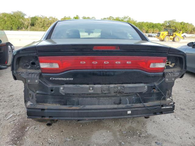 2C3CDXBG6EH174957 - 2014 DODGE CHARGER SE BLACK photo 6