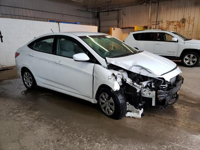 KMHCT4AE2HU296502 - 2017 HYUNDAI ACCENT SE WHITE photo 4