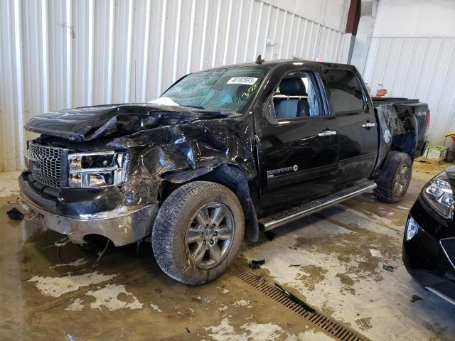 3GTP2VE70CG118755 - 2012 GMC SIERRA K1500 SLE BLACK photo 1