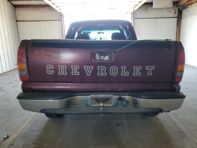 1GCEK19V71E113582 - 2001 CHEVROLET SILVERADO K1500 BURGUNDY photo 6