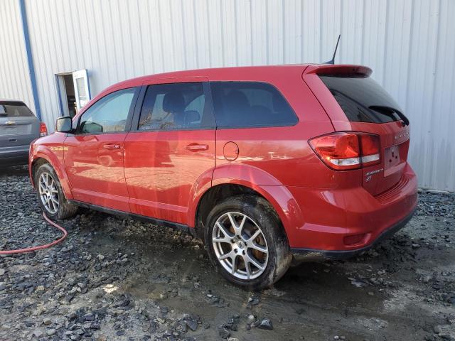 3C4PDDEGXJT389301 - 2018 DODGE JOURNEY GT RED photo 2