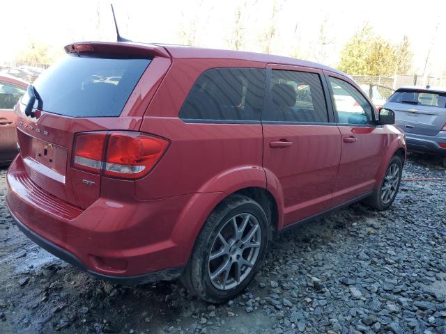 3C4PDDEGXJT389301 - 2018 DODGE JOURNEY GT RED photo 3