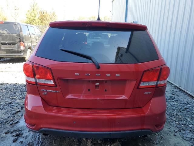 3C4PDDEGXJT389301 - 2018 DODGE JOURNEY GT RED photo 6