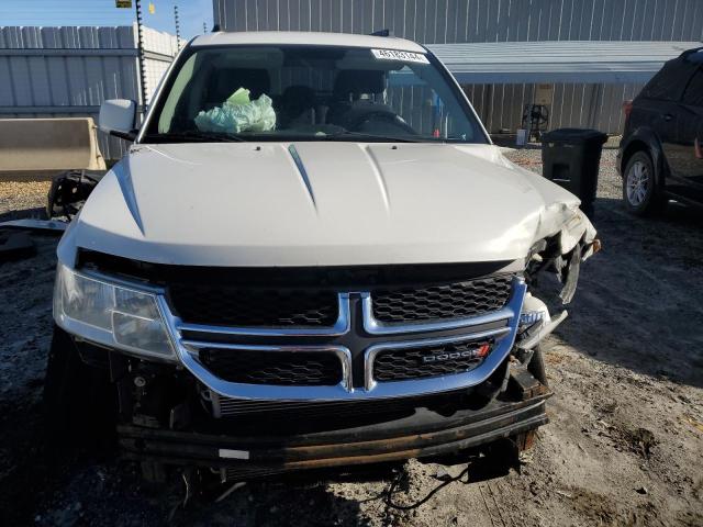 3C4PDDBG4DT549262 - 2013 DODGE JOURNEY SXT WHITE photo 5