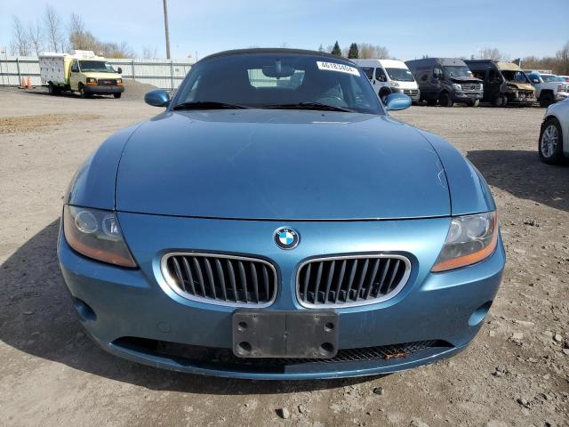 4USBT33403LR62683 - 2003 BMW Z4 2.5 BLUE photo 5