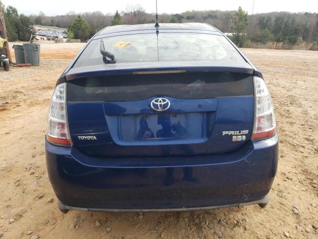 JTDKB20U387808962 - 2008 TOYOTA PRIUS BLUE photo 6