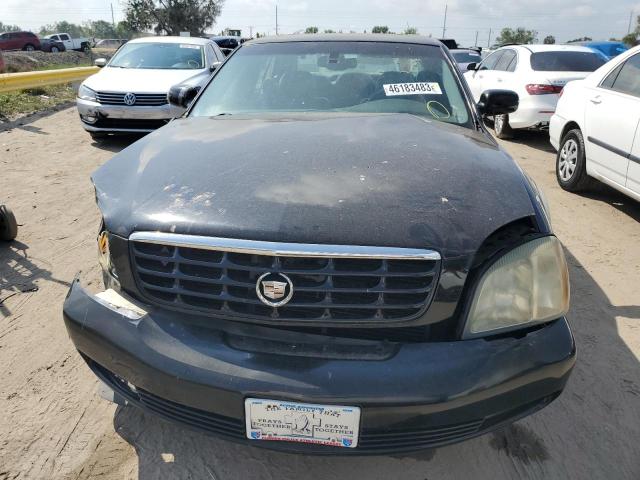 1G6KF57984U105735 - 2004 CADILLAC DEVILLE DTS BLACK photo 5