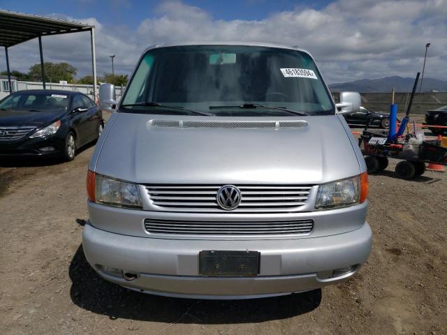 WV2KB47021H143570 - 2001 VOLKSWAGEN EUROVAN GLS SILVER photo 5