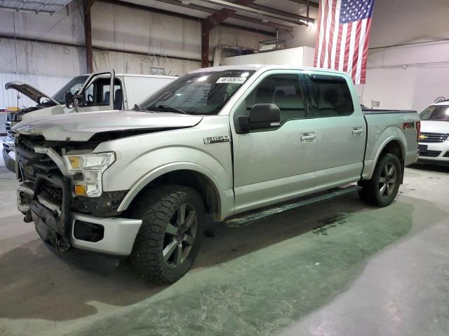 1FTEW1EF3FKE21022 - 2015 FORD F150 SUPERCREW SILVER photo 1