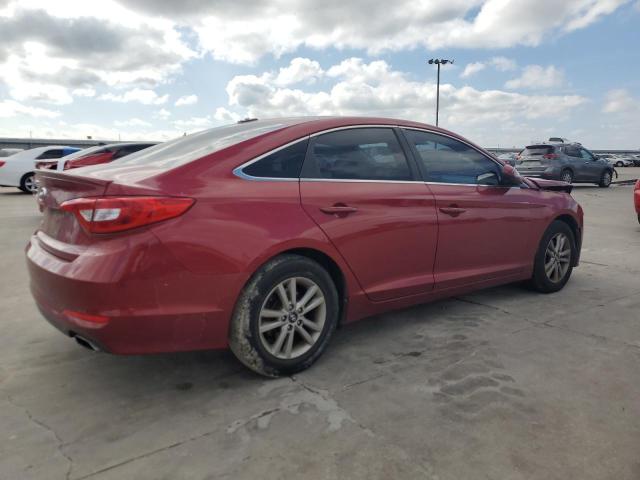 5NPE24AF4FH090632 - 2015 HYUNDAI SONATA SE RED photo 3