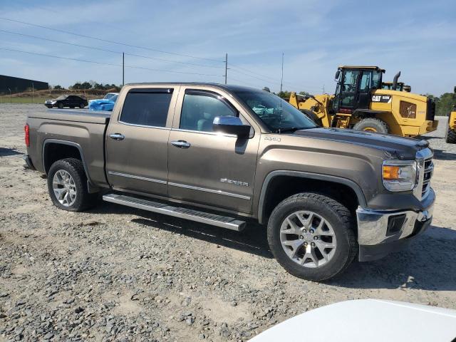 3GTU2VEC3EG444729 - 2014 GMC SIERRA K1500 SLT TAN photo 4