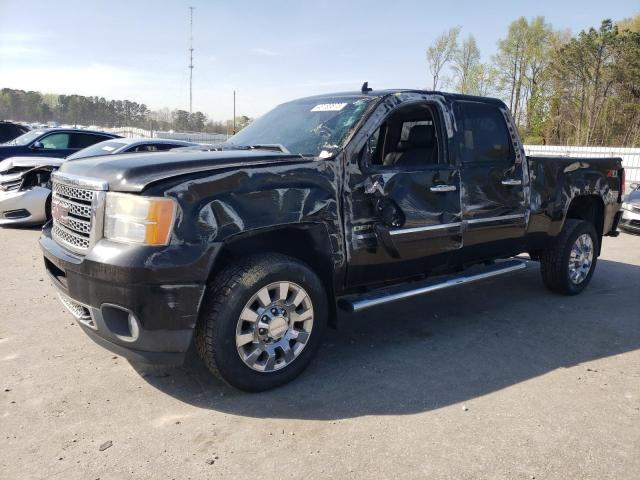 1GT125E8XDF242811 - 2013 GMC SIERRA K2500 DENALI BLACK photo 1